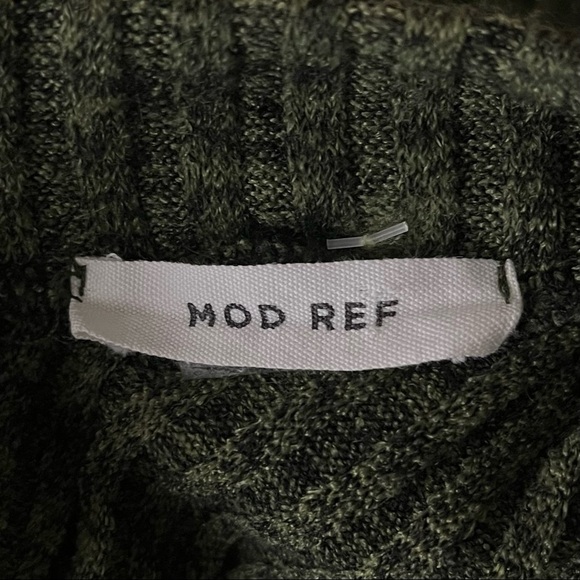 Mod Ref Cut Out Back Knitted Ribbed Dress Womens Size S (I10185) - Picture 6 of 9